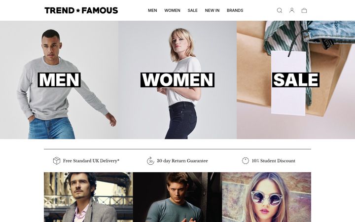 Képernyőkép: trendfamous.co.uk