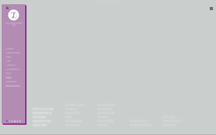 Screenshot of trendland.com