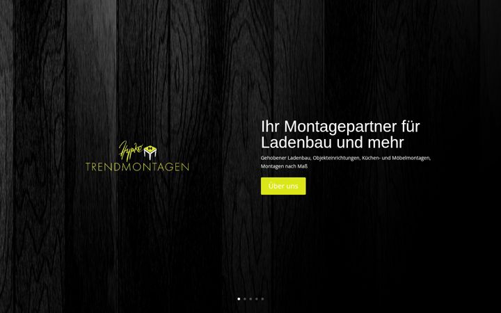 Screenshot of trendmontagen.de