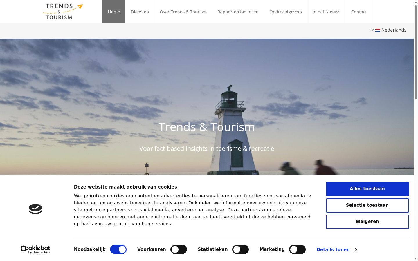 Snímek obrazovky baneru souhlasu zobrazeného před jakoukoli interakcí