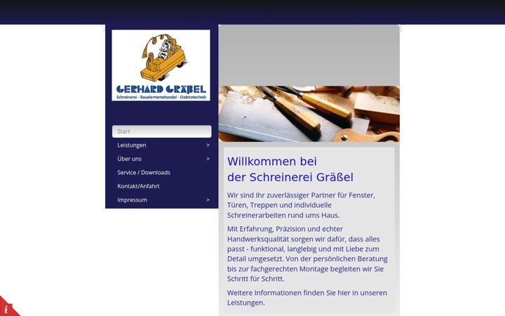 Screenshot ta' treppen-graessel.de