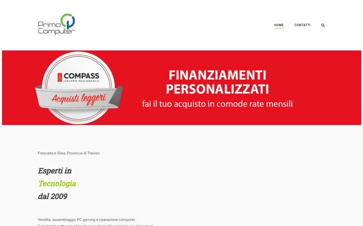 Screenshot of trevisoinformatica.it
