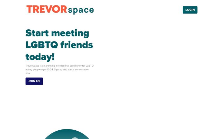 Screenshot of trevorspace.org