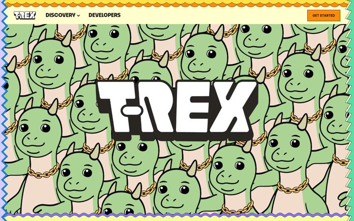 Screenshot ta' trex.xyz