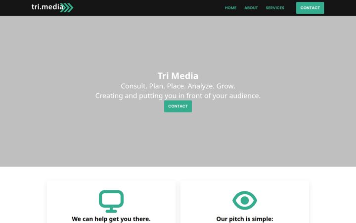 Screenshot of tri.media