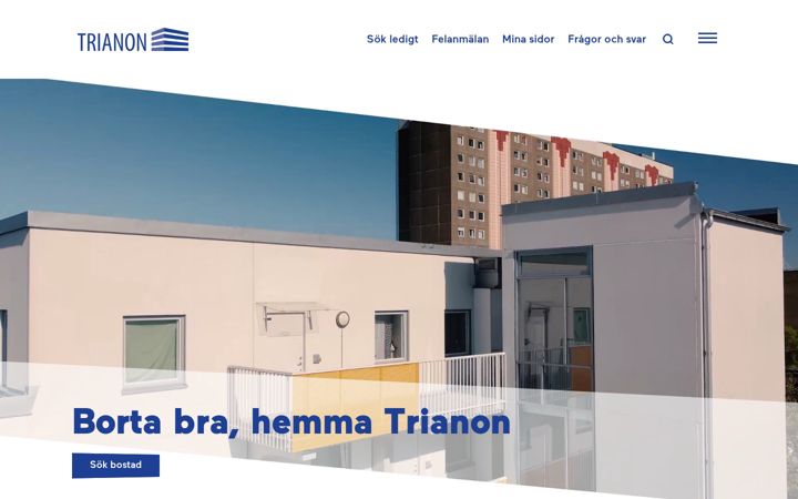 Zrzut ekranu trianon.se