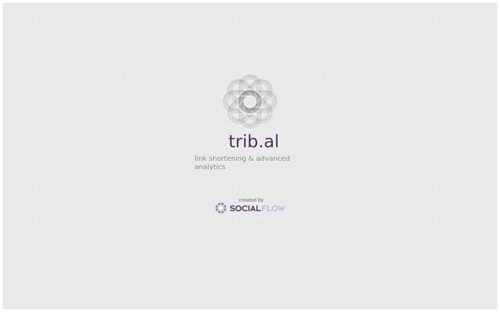 Screenshot of trib.al