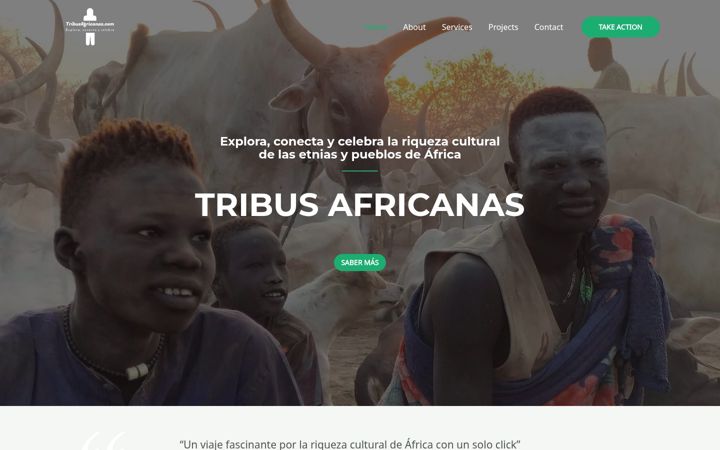 Képernyőkép: tribusafricanas.com