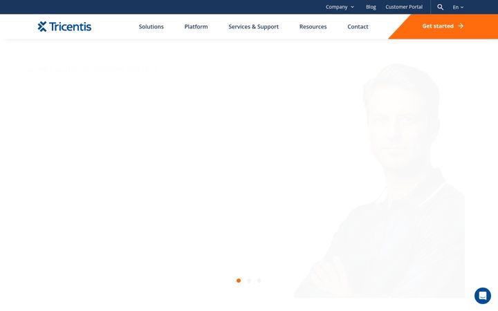 Snímek obrazovky tricentis.com