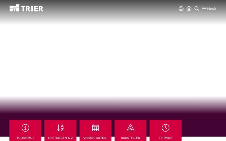 Screenshot of trier.de