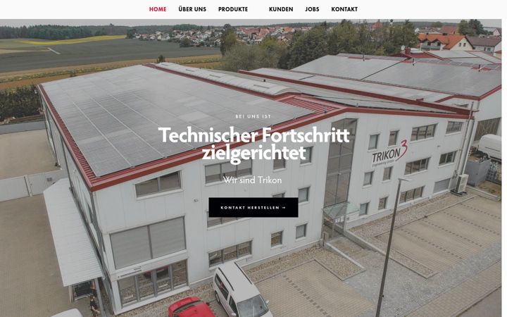 Screenshot di trikongmbh.de