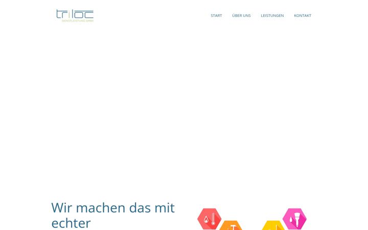 Screenshot of triloc.de