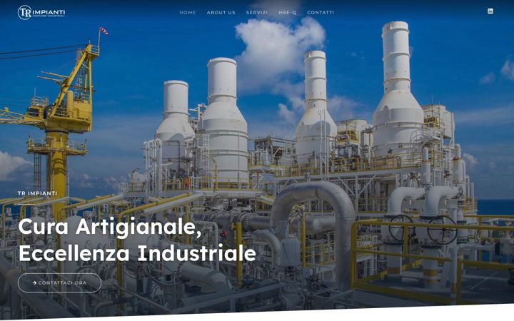 Screenshot of trimpianti.it