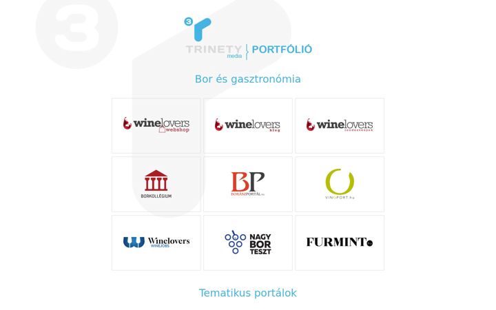 Screenshot of trinetymedia.hu
