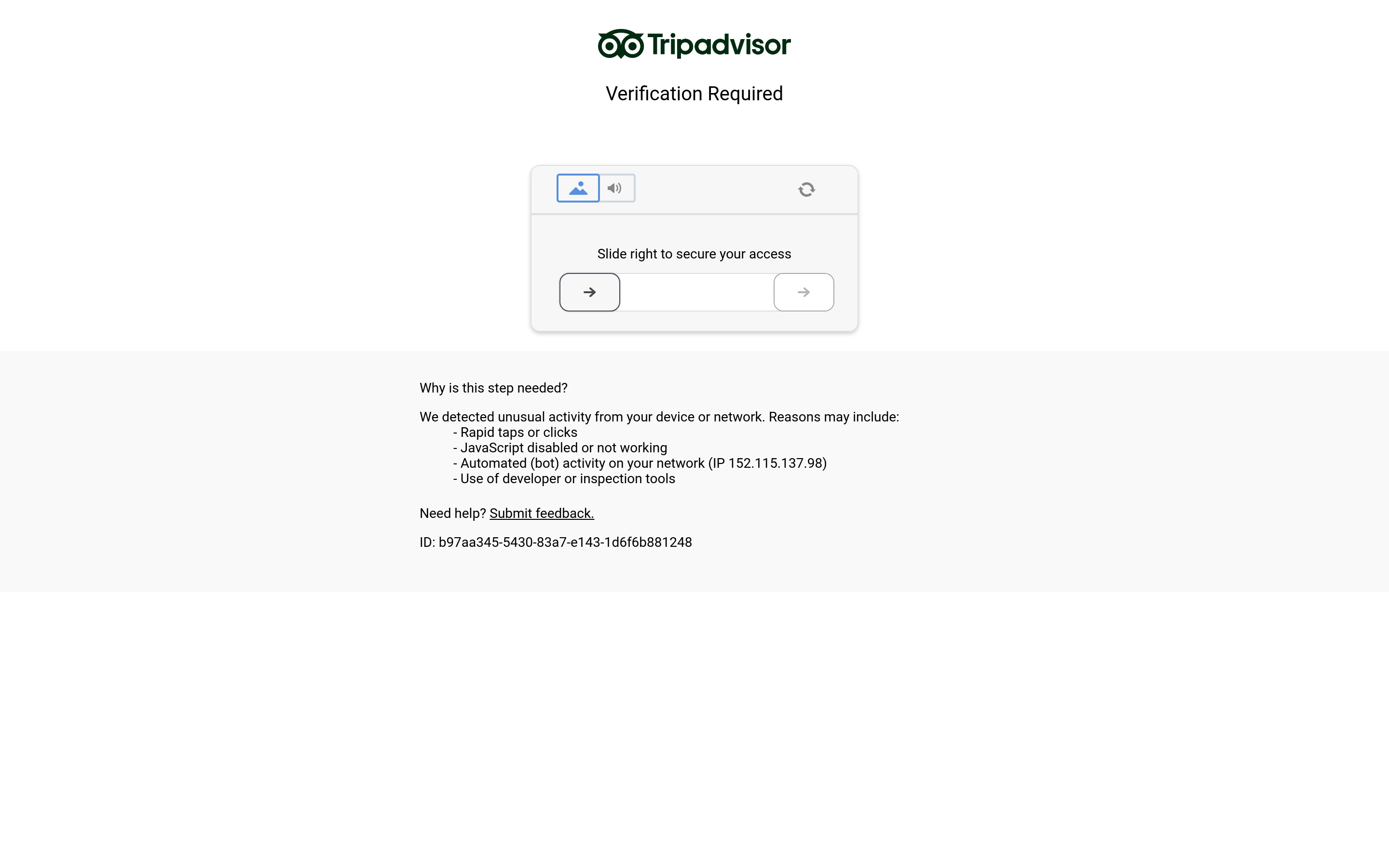 Screenshot of tripadvisor.co.uk