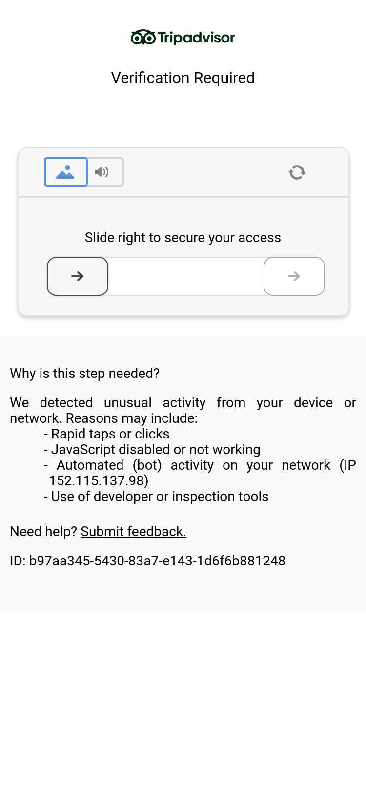 Mobile screenshot of tripadvisor.co.uk