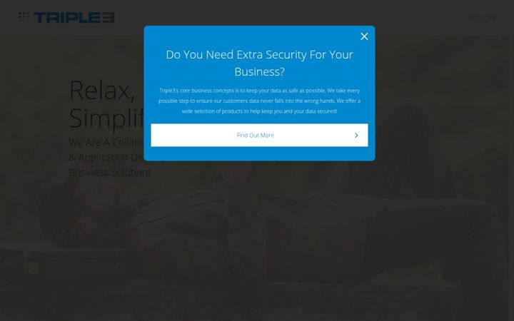 Screenshot of triple3.net