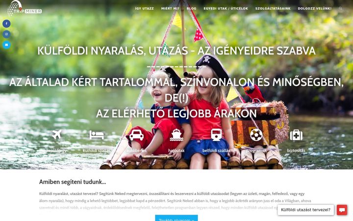 Ekrano kopija tripminer.com