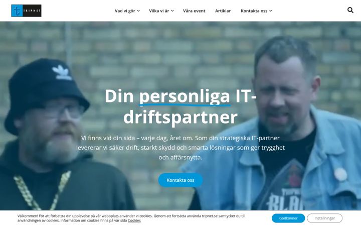Screenshot of tripnet.se