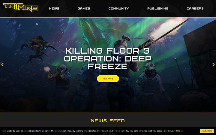 Screenshot of tripwireinteractive.com