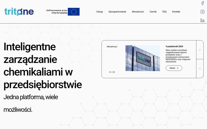 Screenshot of tritone.online