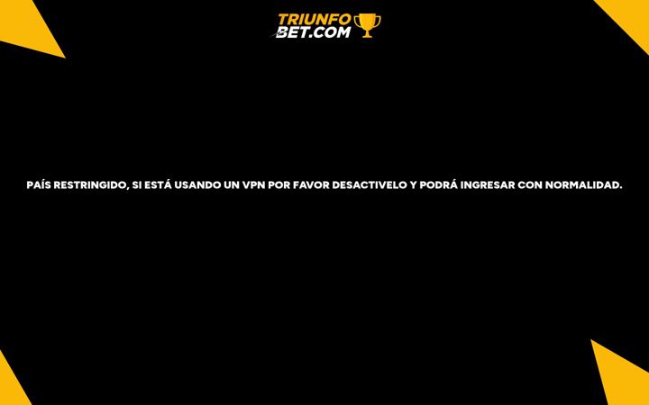 Screenshot van triunfobet.com