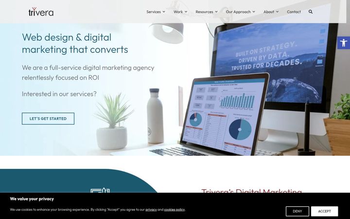 Zrzut ekranu trivera.com