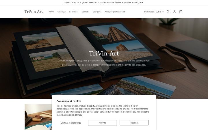 Screenshot von trivinart.com