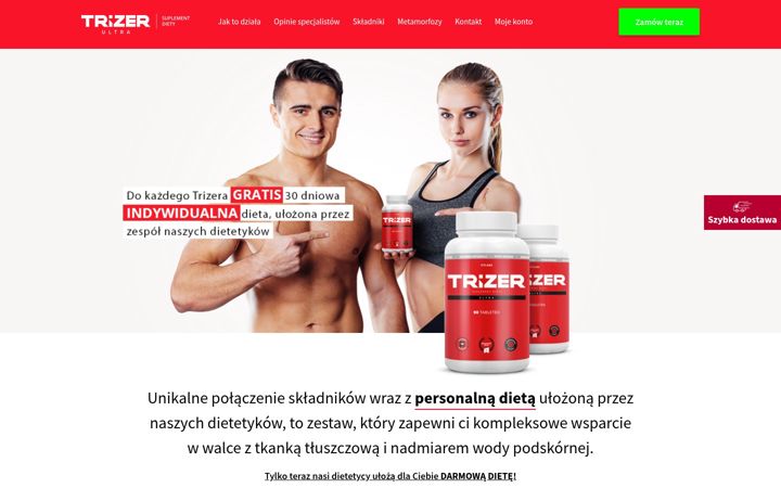 Screenshot of trizer.pl