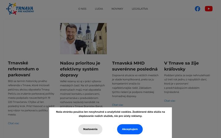 Screenshot von trnavaprekazdeho.sk