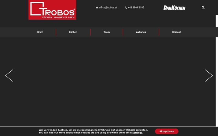Zrzut ekranu trobos.at