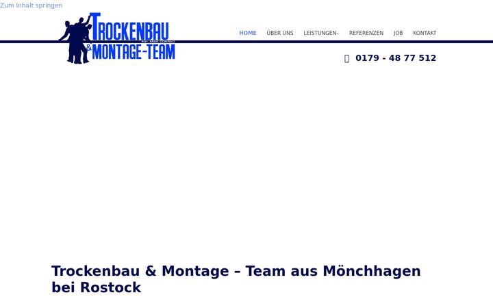 Posnetek zaslona trockenbau-montage-team.de
