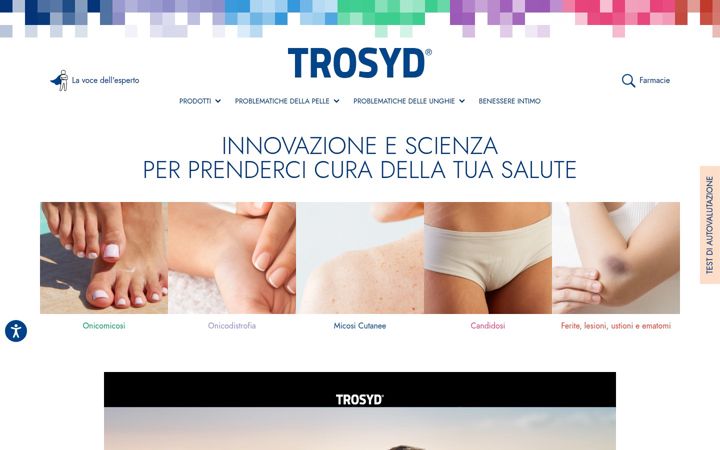 Screenshot of trosyd.it