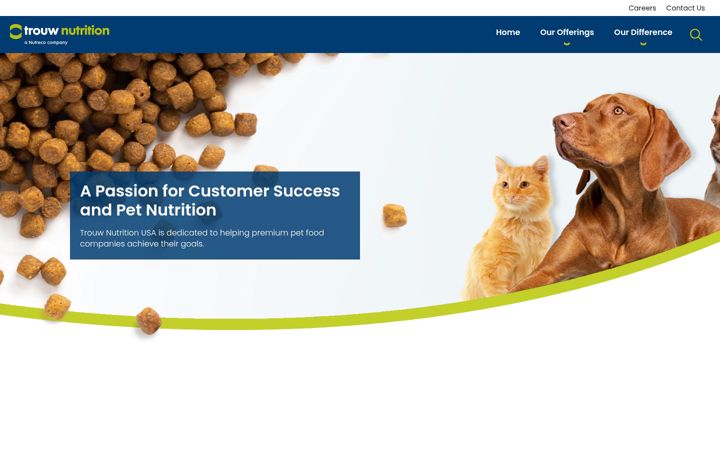 Képernyőkép: trouwnutritionpets.com