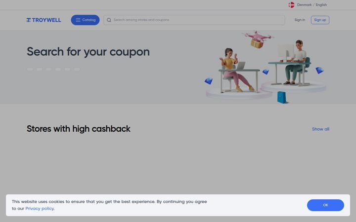 Screenshot of troywell.io