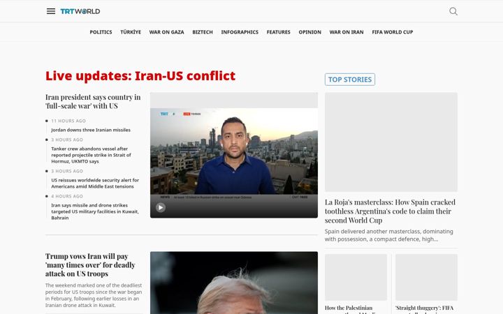 Screenshot of trt.global