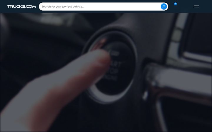 Screenshot of trucks.com