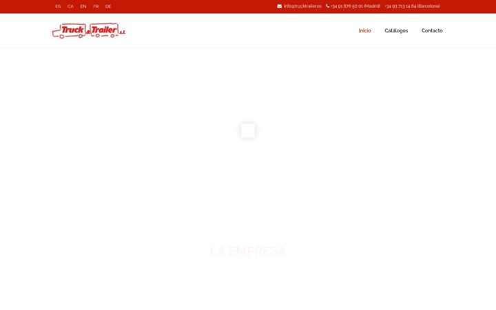 Screenshot van trucktrailer.es