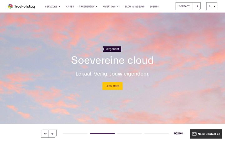 Screenshot of true.nl