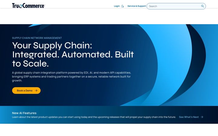 Screenshot of truecommerce.com