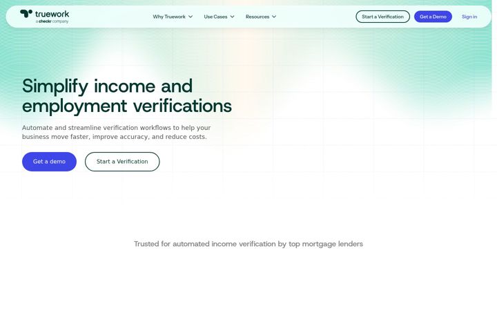 Screenshot of truework.com