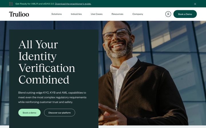 Screenshot of trulioo.com