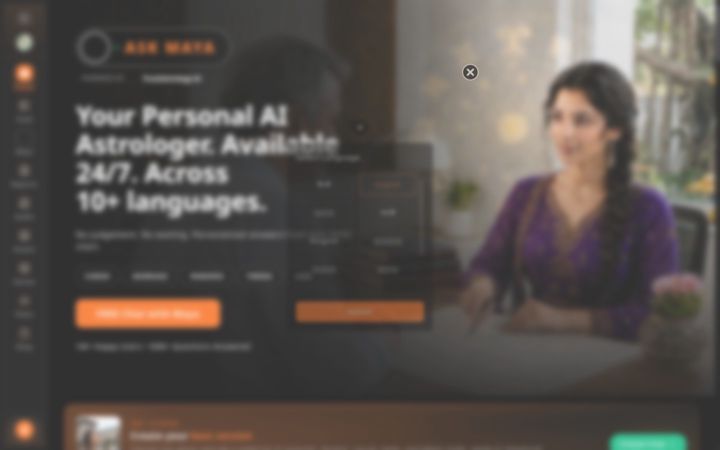 Screenshot of trustastrology.ai