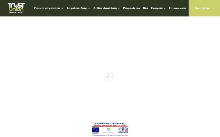 Screenshot of trustunion.gr