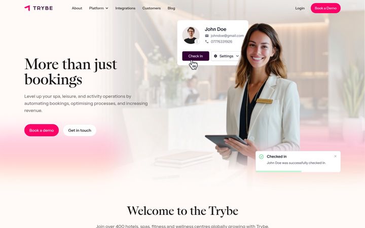 Screenshot of try.be