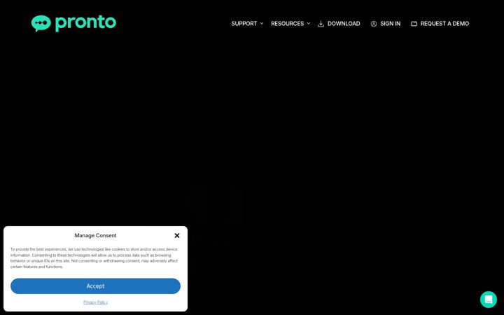 Screenshot of trypronto.com