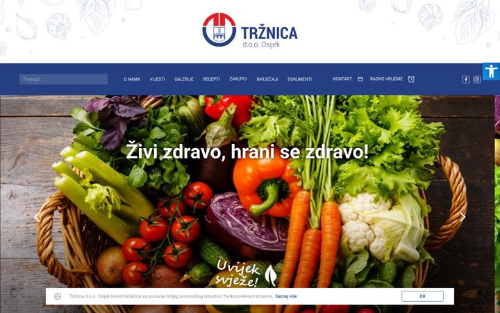 Screenshot von trznicaos.hr