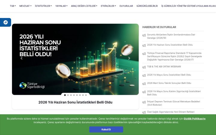 Screenshot of tsb.org.tr