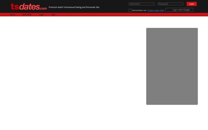 Zrzut ekranu tsdates.com