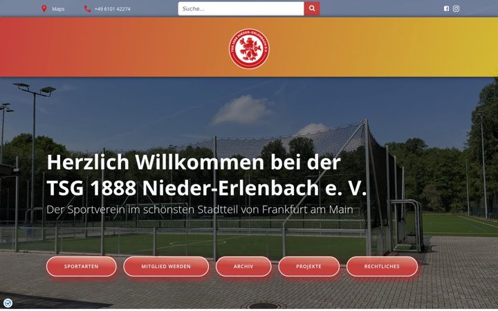Posnetek zaslona tsg1888.de